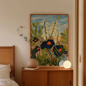 Desert Floral Yucca Cactus Print