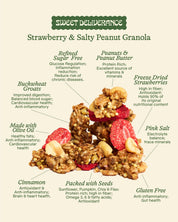 Strawberry & Salty Peanut Granola
