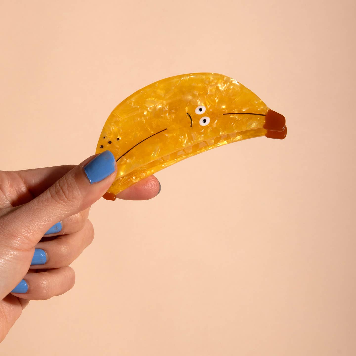 Sad Banana Hair Claw