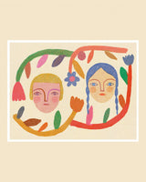 Canyon Ladies Art Print