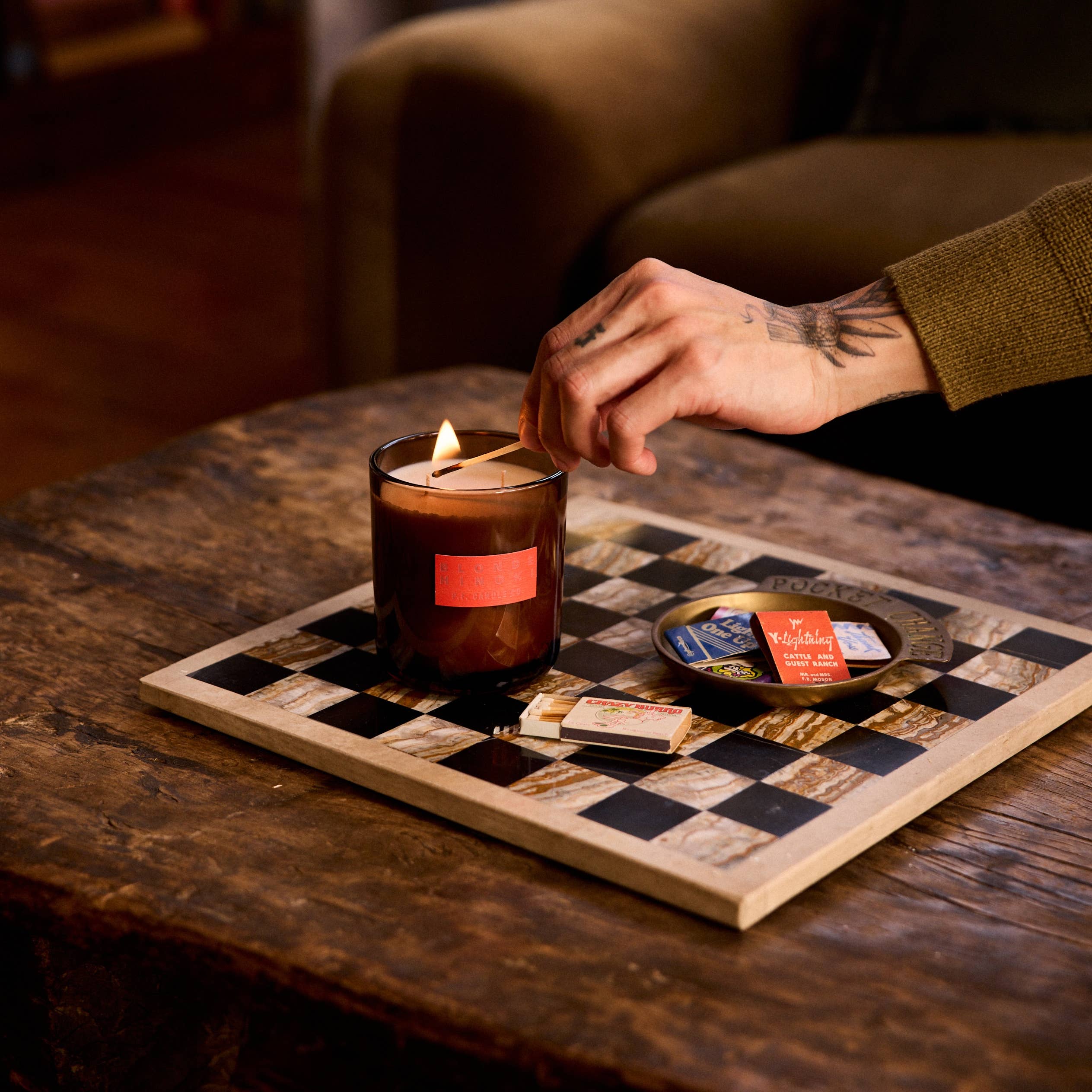 Blonde Hinoki Hi-Fi Candle