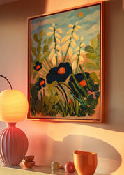 Desert Floral Yucca Cactus Print