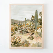 Cholla Art Print
