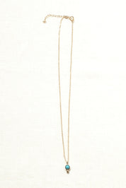 Aster Necklace - Sterling Silver / Turquoise