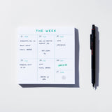 Small Weekly Desk Planner Notepad