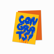 Congrats Balloons Card
