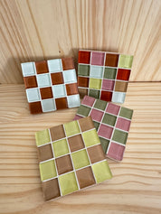 Glass Tile Coasters