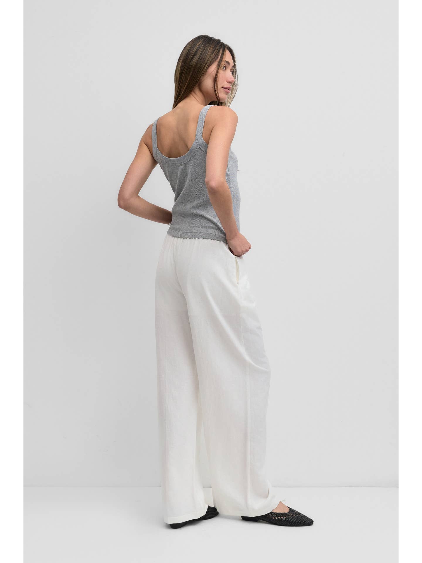 The Shay Tank Top - Heather Grey