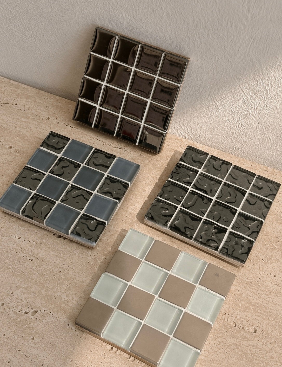 Glass Tile Coasters