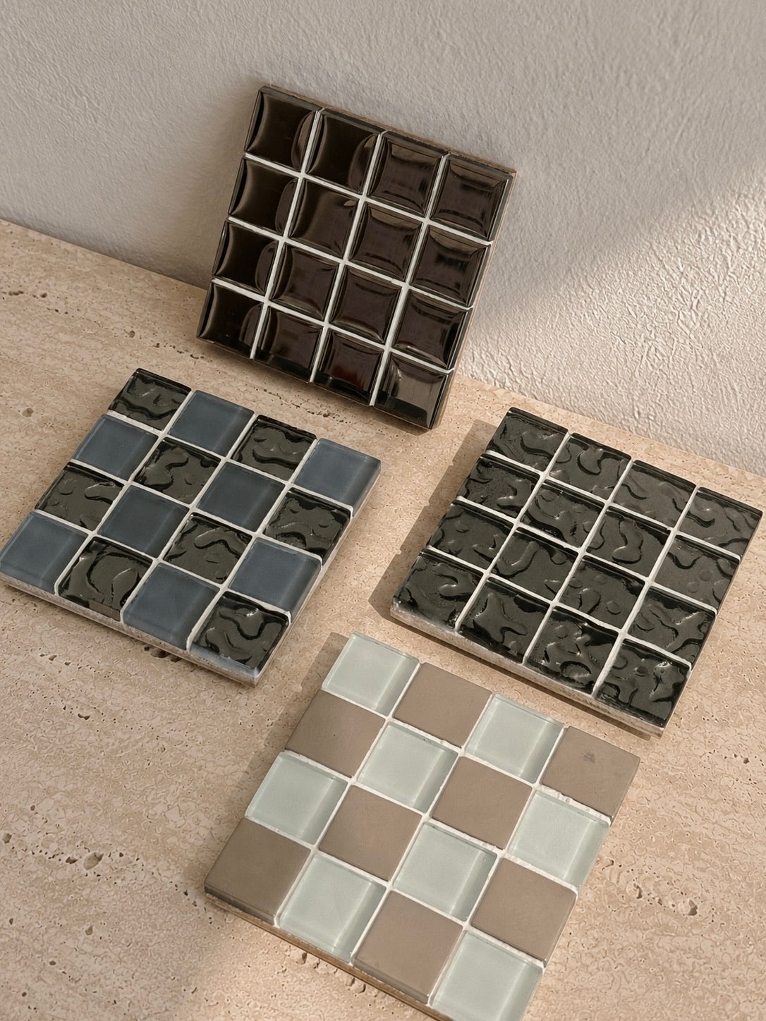 Glass Tile Coasters