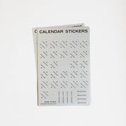 Chrome Calendar Stickers