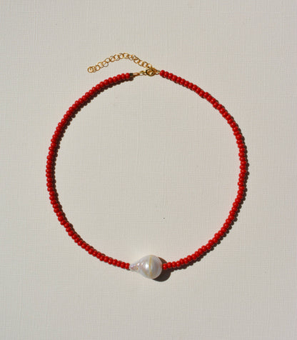 Gemma Pearl Necklace - Assorted Colors