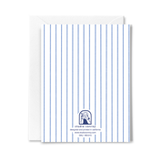 Bow and Tulip Birthday Card