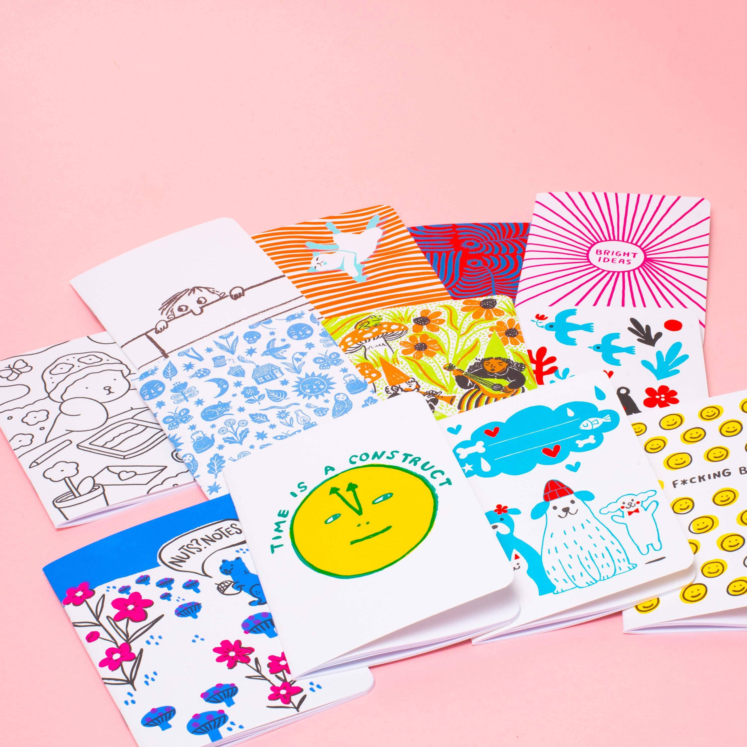 B6 Softcover Blank Notebook