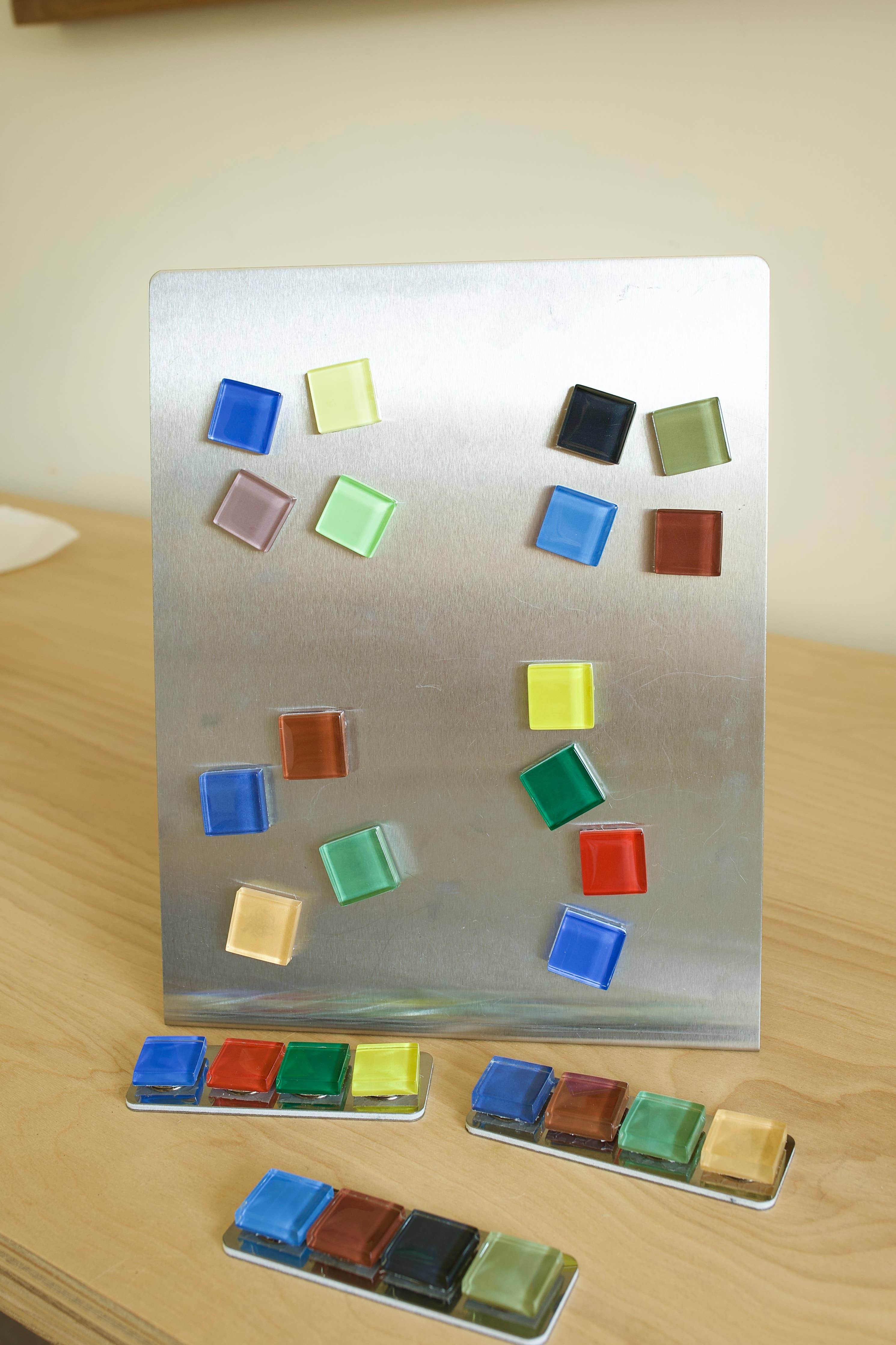 Handmade Glass Tile Magnets