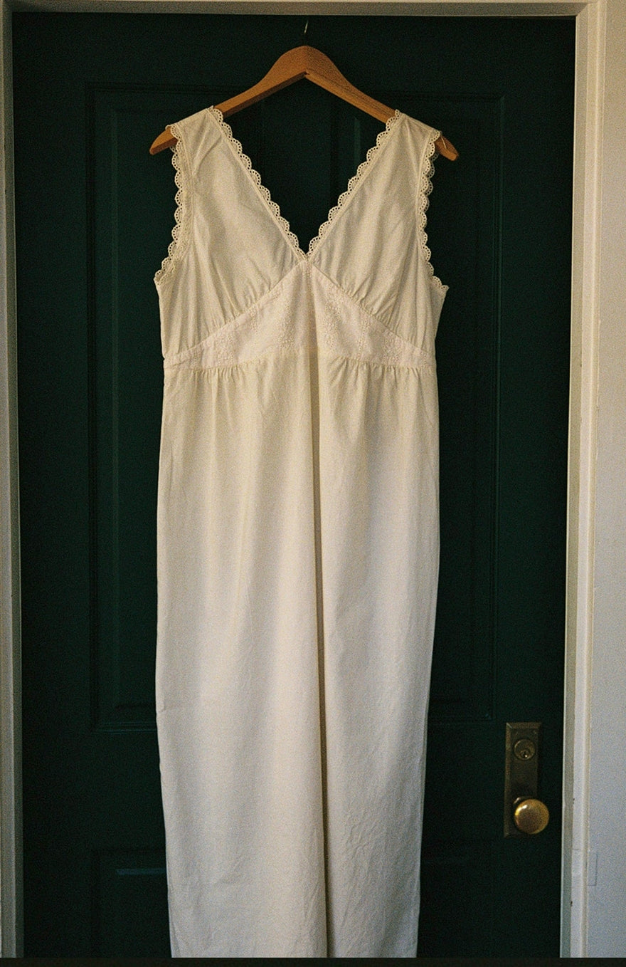 Makinna Poplin Dress - Butter