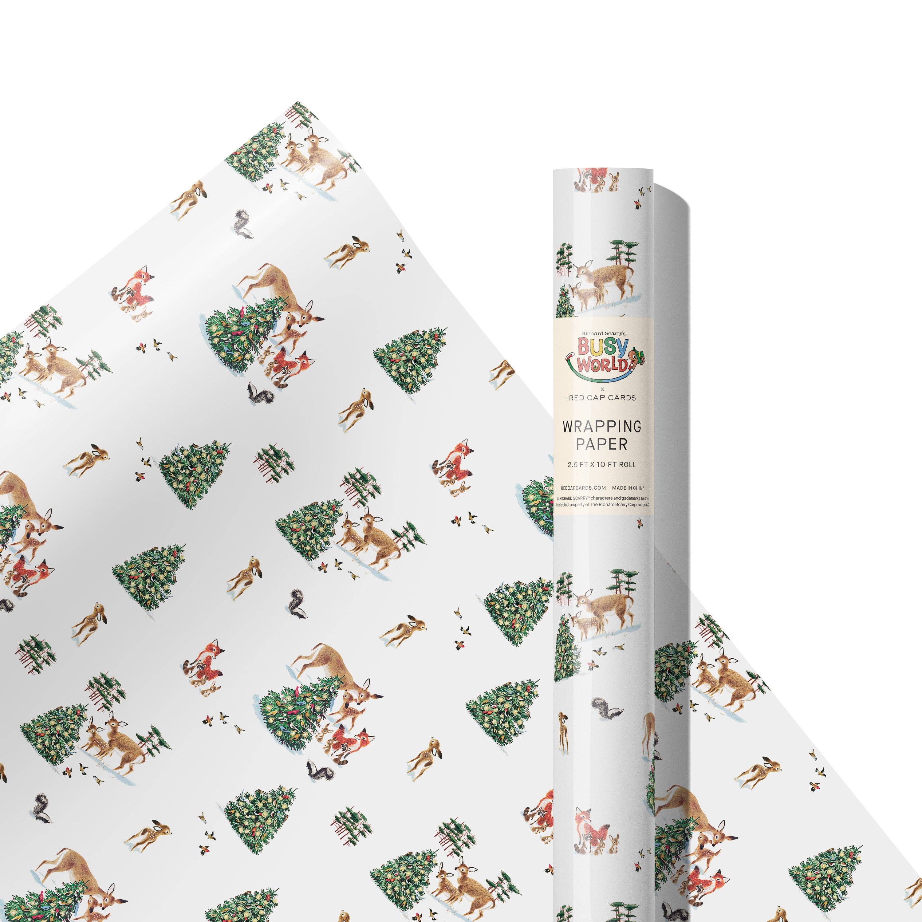 Peaceful Critters Wrapping Paper