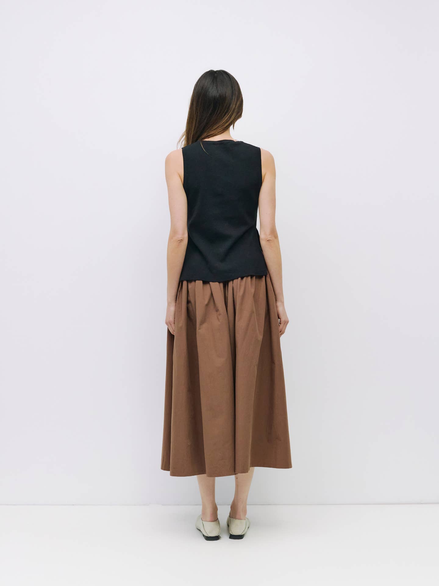 The Kiana Skirt - Brown