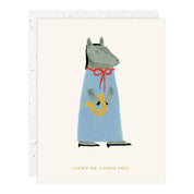 Lucky Horse Card