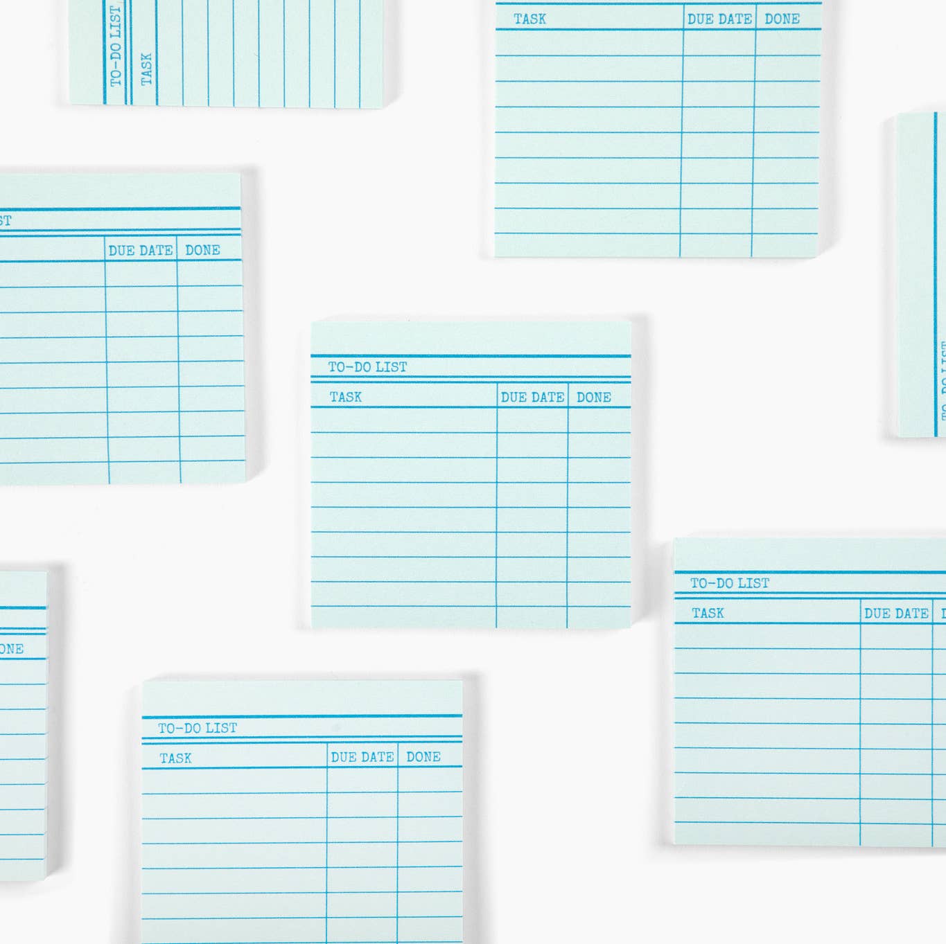 Library Card Post-It ® Sticky Notes - Green