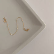 Lluvia Bracelet - Gold Filled / Pearl