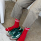 Scarlet Girlfriend Socks