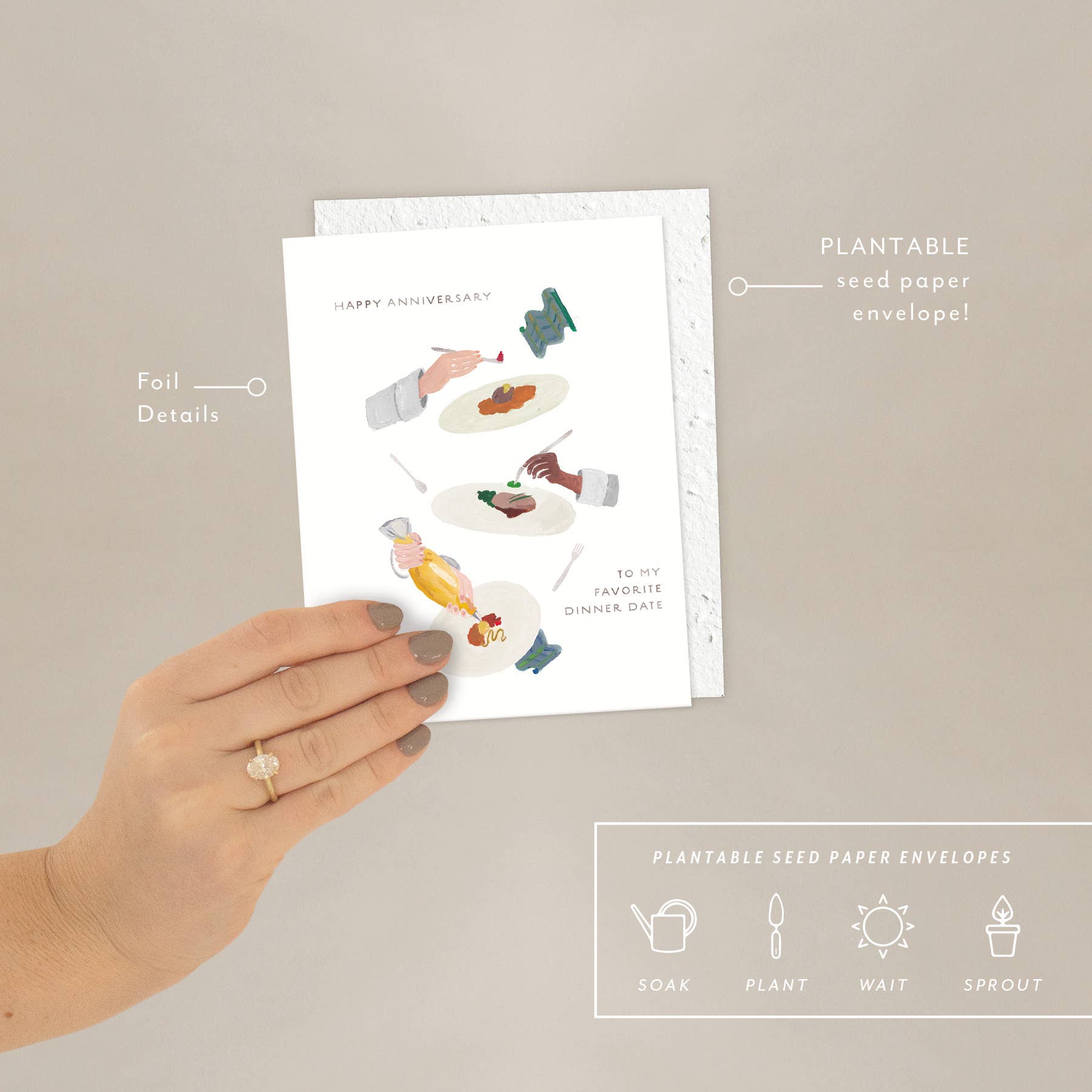 Dinner Date Card