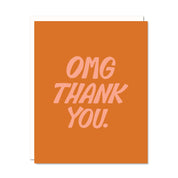 OMG Thank You Card
