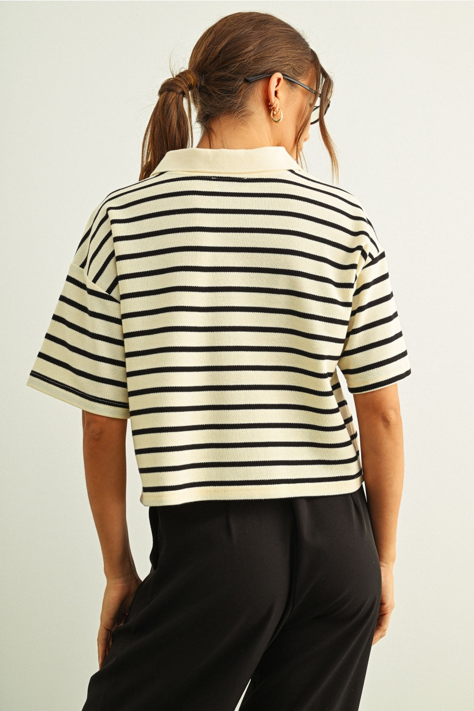 Stripe Polo Shirt