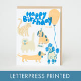 Happy Birthday Fur Real Card