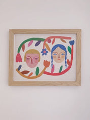 Canyon Ladies Art Print