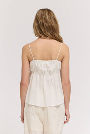 Seersucker Cami Top