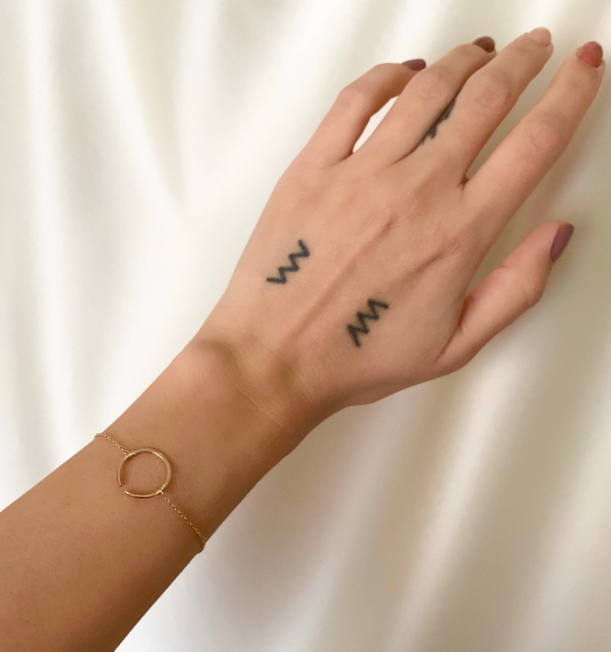 Eva Bracelet: Gold Filled
