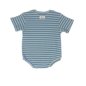 Striped Ribbed Baby Romper