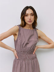 The Carroll Dress - Brown
