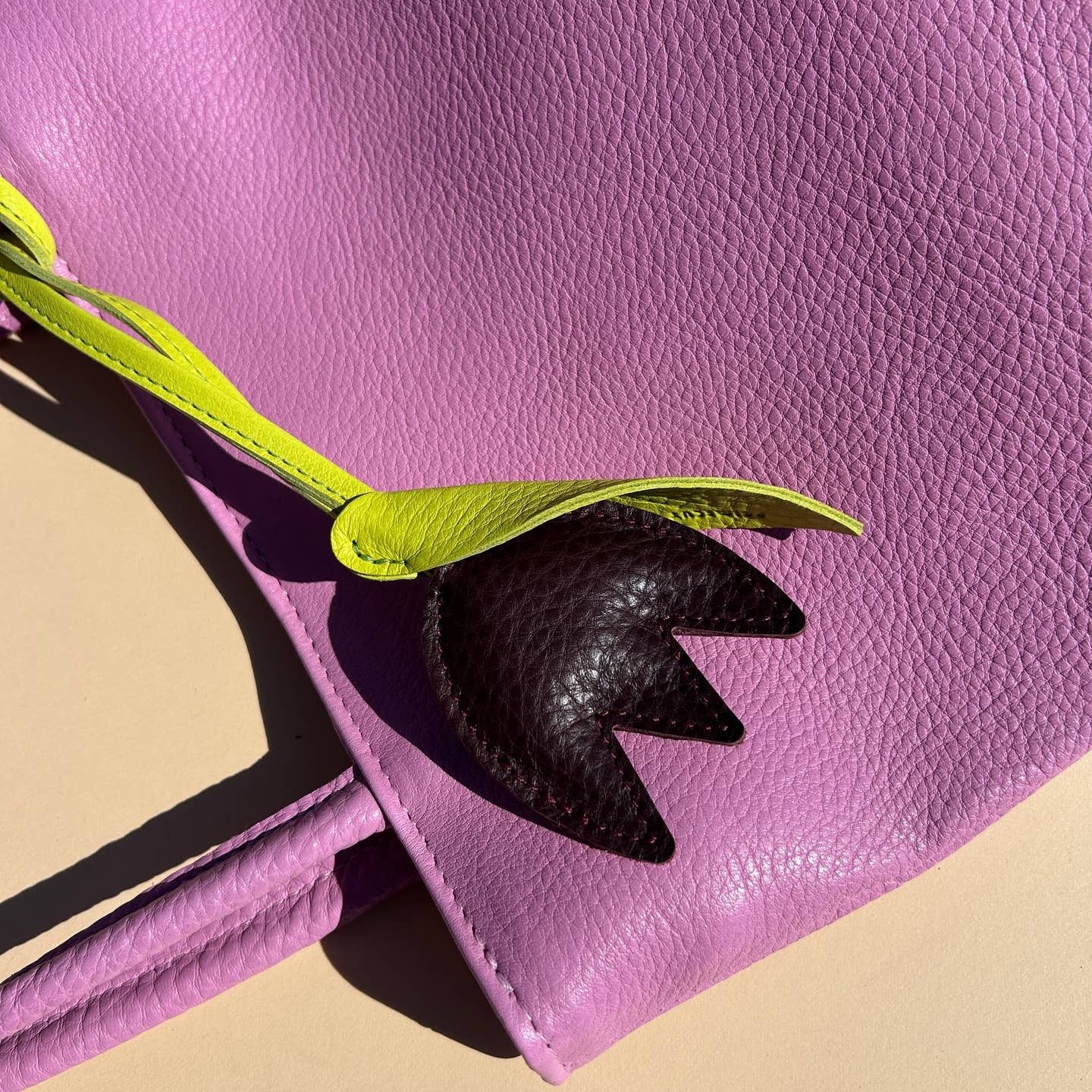 Leather Bag Charm