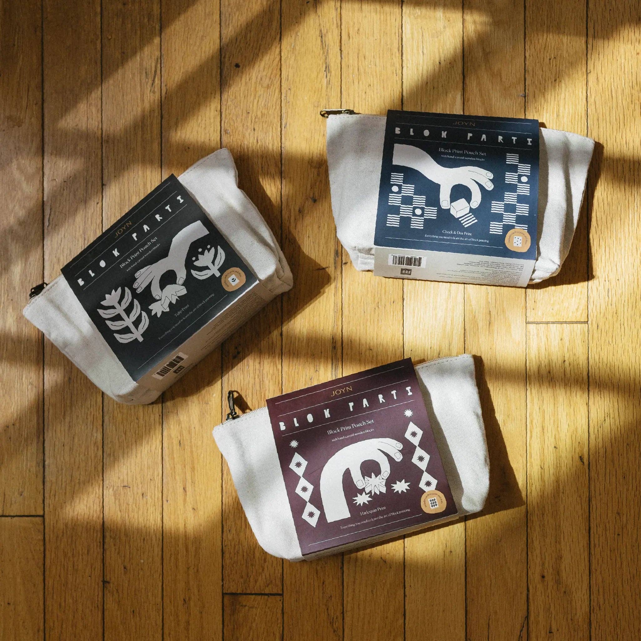Block Printing Pouch Kit