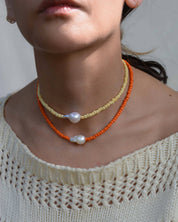 Gemma Pearl Necklace - Assorted Colors