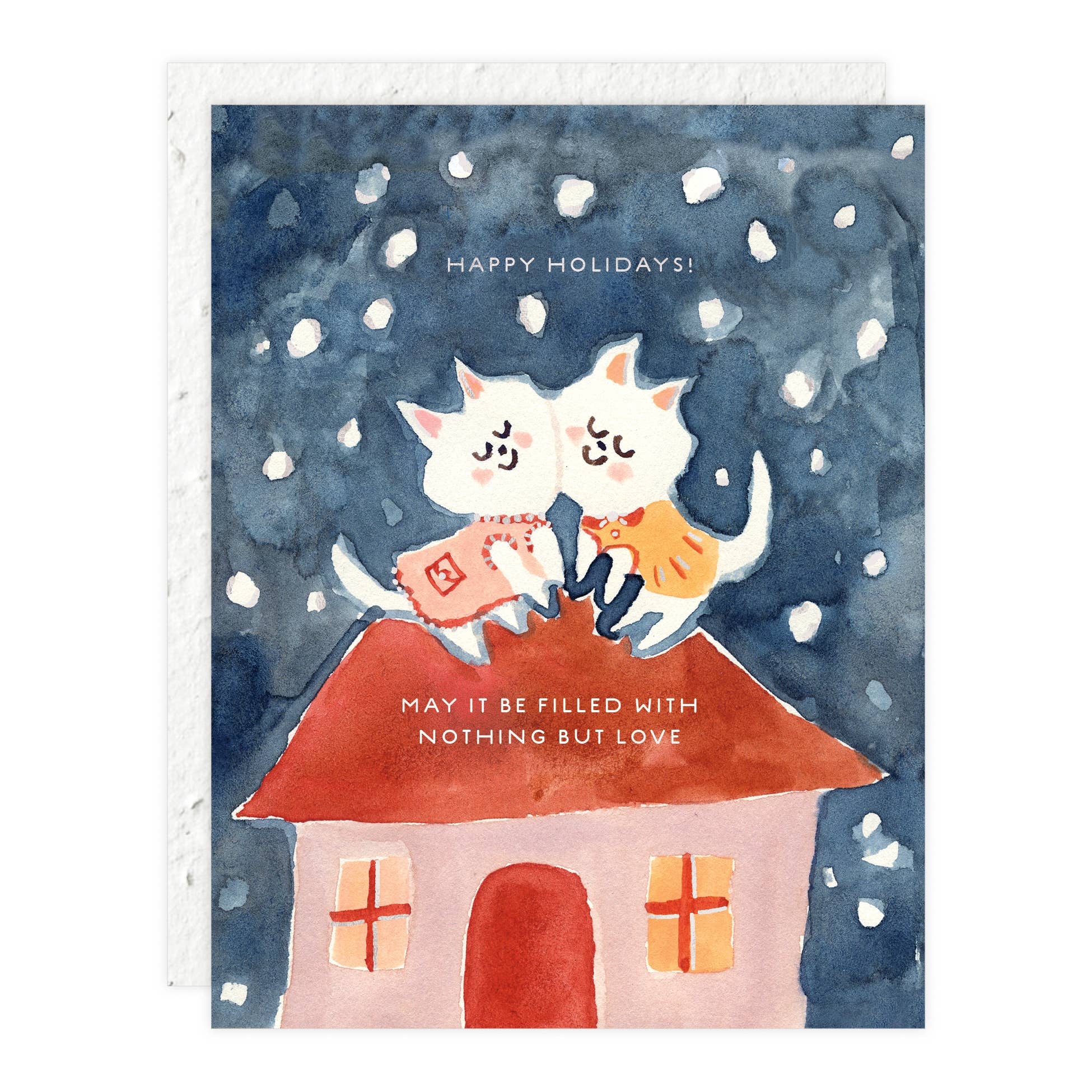 Snow Cats Card