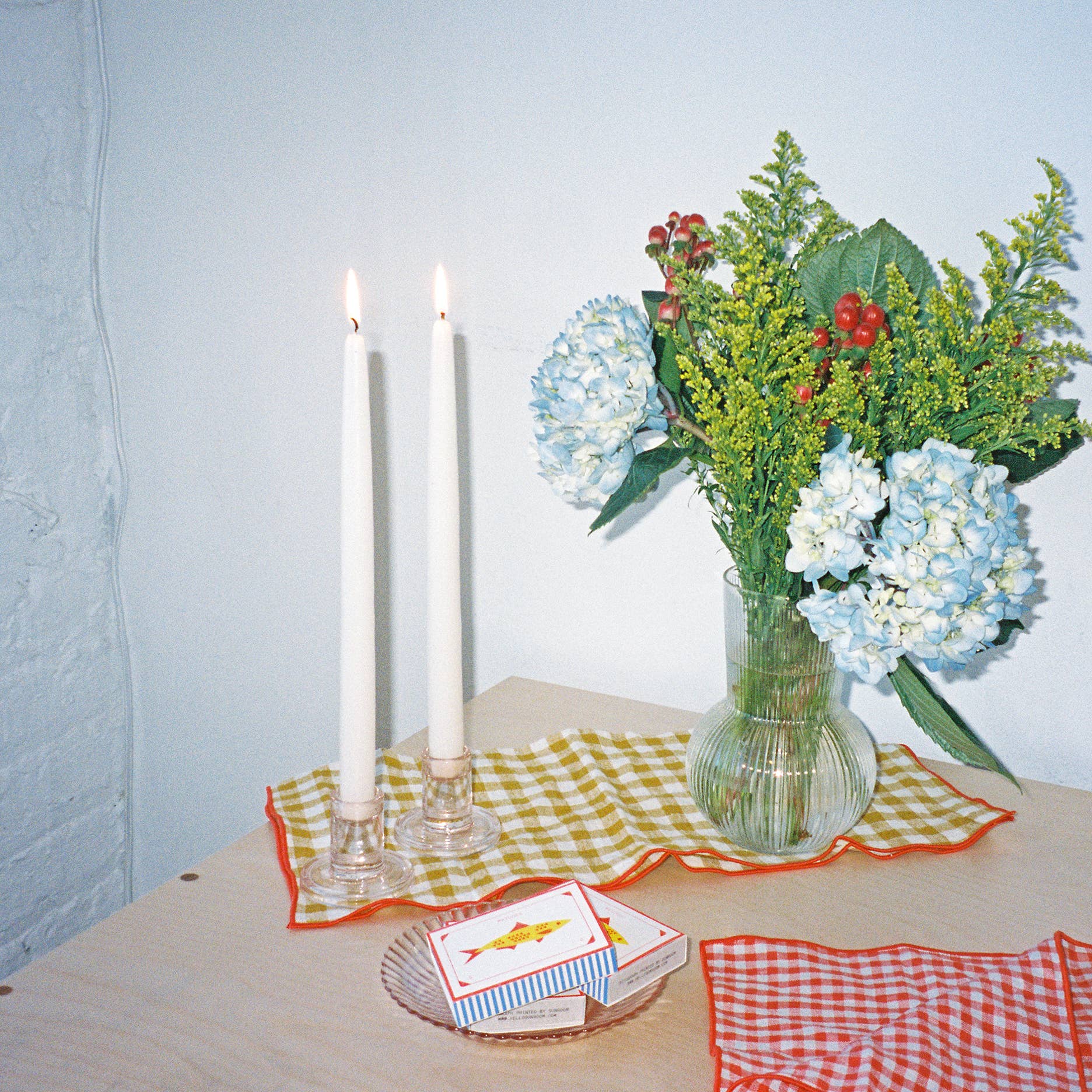 Fish Risograph Printed Matchbox