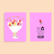 Tulips For You Mother's Day Card