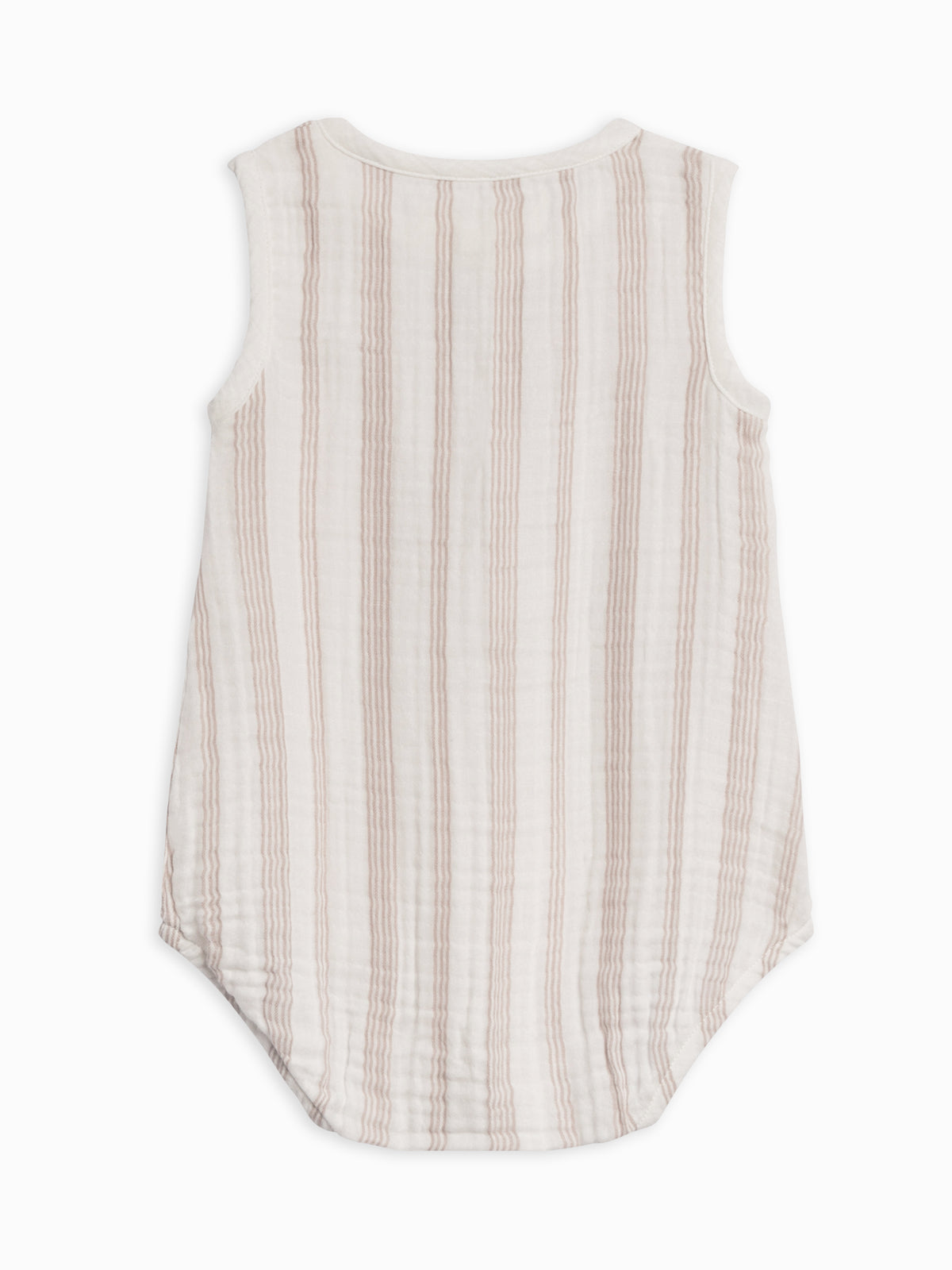 Bowie Bubble Romper - Enzo Stripe/Beige