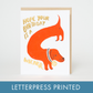 Wiener Birthday Dog Card