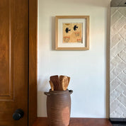 Birds and Barrels Handmade Print