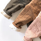 Blake Corduroy Snap Up Front Jacket - Fawn