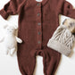 Milo Sweater Romper - Sumac
