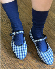 Navy Trouser Socks