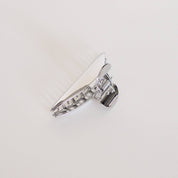 Luna Arc Metal Hair Claw Clip