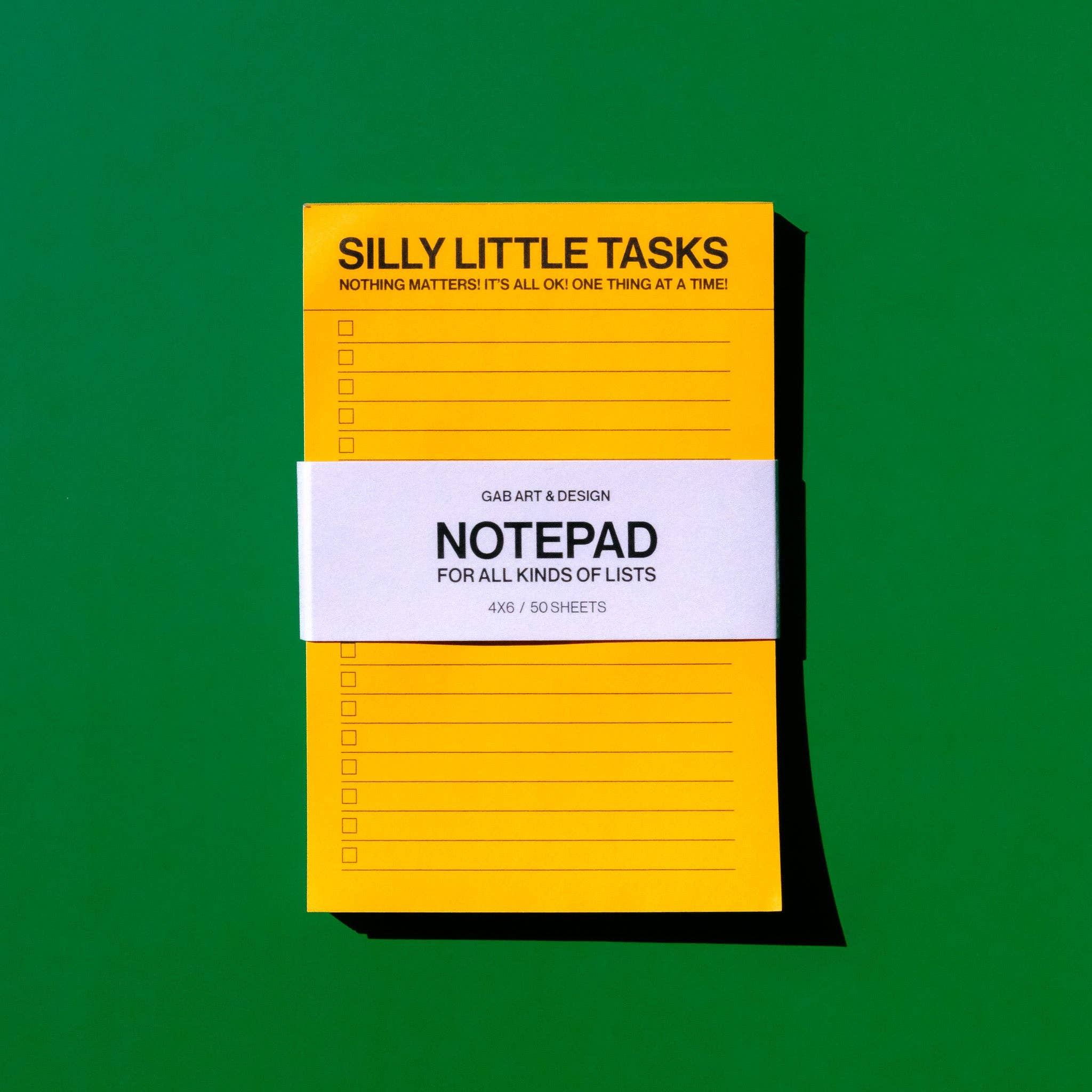 Silly Little Tasks Notepad