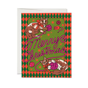 Christmas Kittens Card